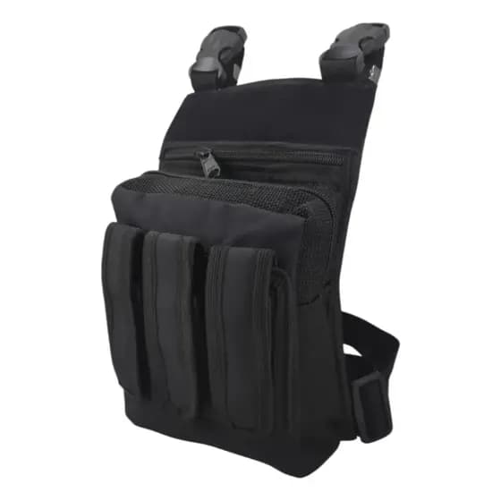 Bornal Pochete de Perna Militar 3 Portas Mega Joww