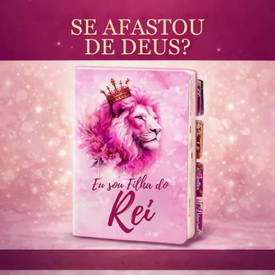 Bíblia Sagrada Feminina com Índice e Abas Adesivas + Harpa Cristã | Modelo Mulher Virtuosa