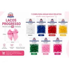 LAÇOS DE CETIM C/50 UNIDADES