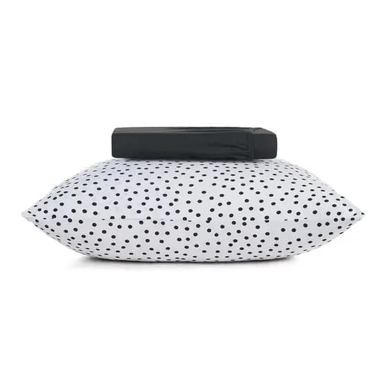 Jogo de Cama Casal 3 Peças Altenburg Malha Fio Penteado Bits Branco