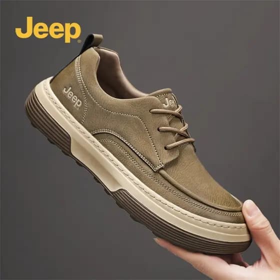 Jeep jeep sapatos masculinos 2026 novo estilo outono inverno na moda All-Match sapatos casuais masculinos britânicos Hig