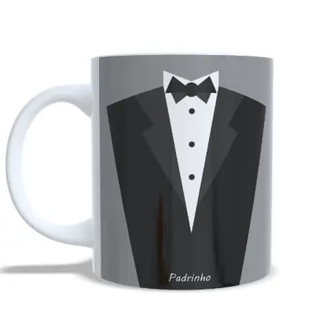 Caneca Personalizada, lembrança de casamento, padrinhos e madrinhas