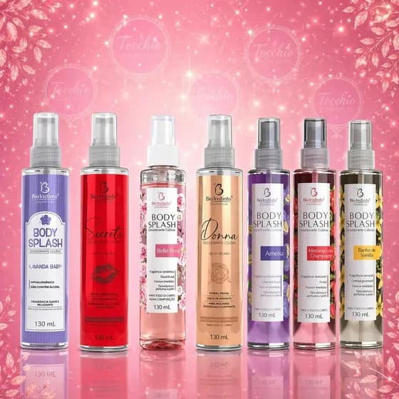 Body Splash BIO INSTINTO 130ml - Desodorante - Colônia - Perfume - Frescor, Leveza e Sensualidade