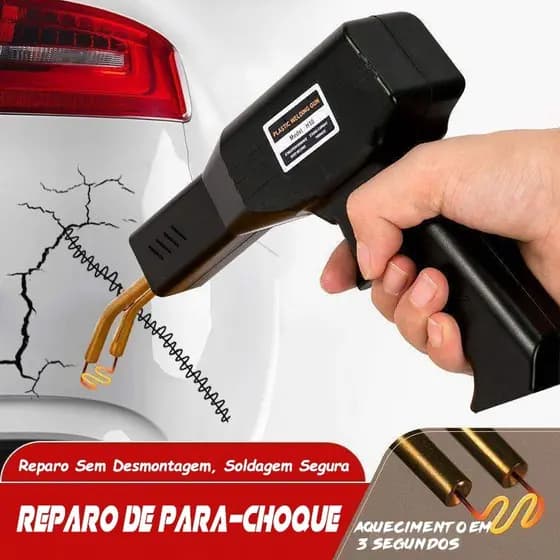 220V Kit Soldador Plástico Para Choque Carro Welder Grampeador
