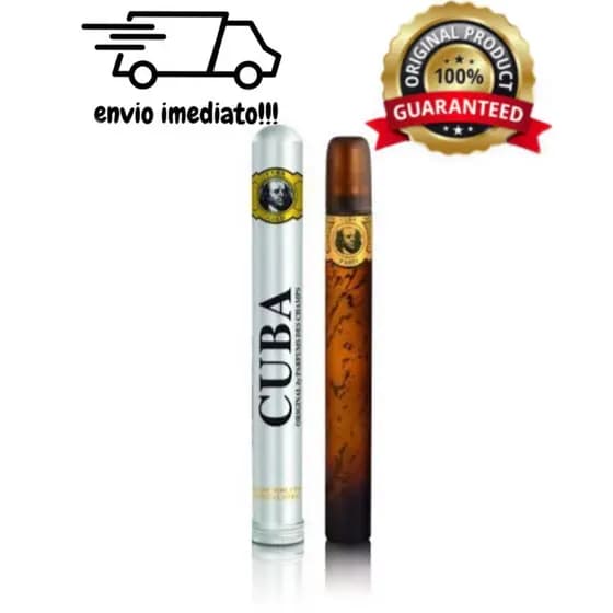 Perfume Cuba Gold (Dourado) Men Eau de Toilette - Perfume Masculino 35mL (Importado)