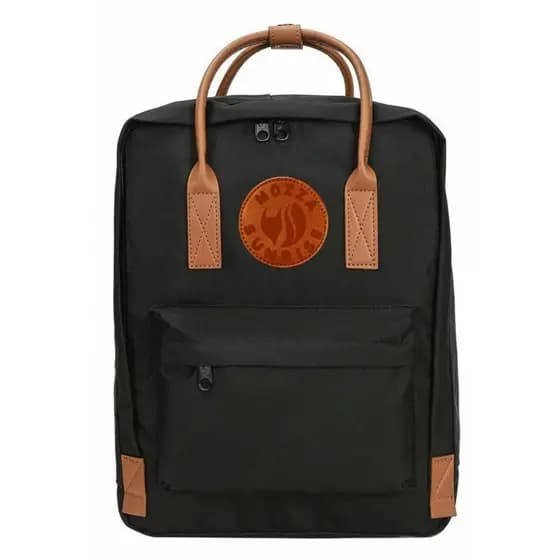 Nuoyi mesmo estilo bolsa escolar mochila ártico segunda geração couro PU portátil à prova d'água mochila raposa MJ49