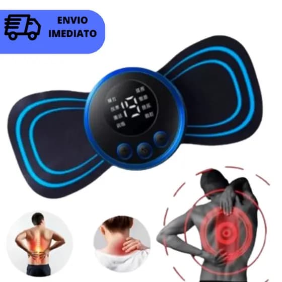 Mini Massageador Elétrico Portátil - Relaxante Muscular click