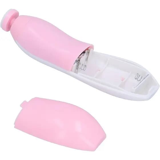 Lixa de Unha para Bebê Elétrico Aparador Cortador Para Bebê Infantil Com Estojo FAST