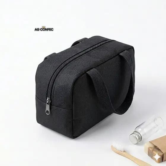 Kit Bolsas Necessaire Grande Várias Cores Masculino Feminino com Alça Unissex