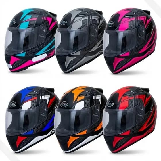 Capacete New Spark Ebf Flash Narigueira Esportivo Fechado Masculino Feminino