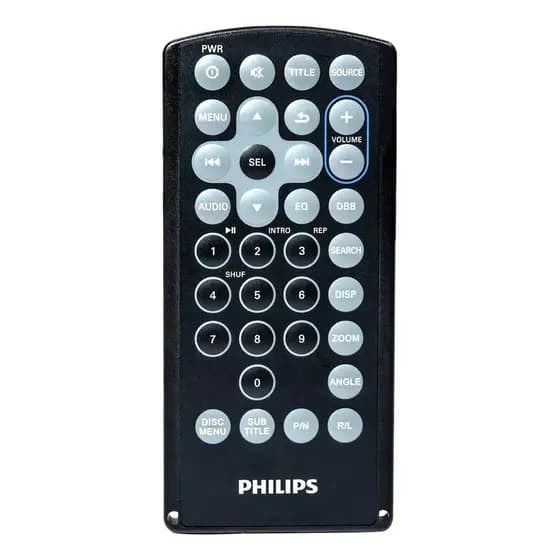 Controle Remoto Som Automotivo Philips Ced229 Ced320 Novo