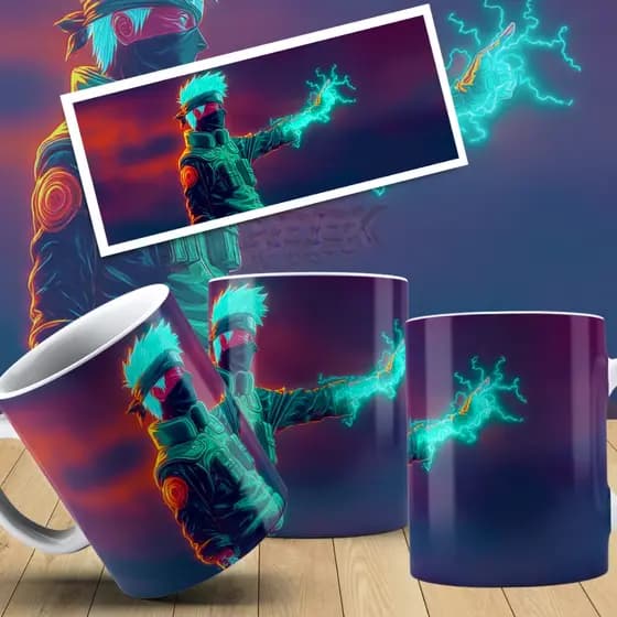 Caneca Naruto 325ml em Cerâmica Presente Geek