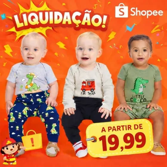 Conjuntos e kit 3 Peças Suedine 100% Algodão Body Bebê Look Infatil