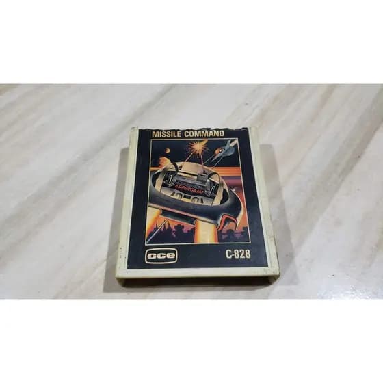 Jogo Missile Command Compatível Com Atari 2600. H677