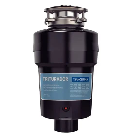 Triturador de Resíduos Alimentares Tramontina para Cubas ou Pias com Furação para Válvula de 4 1/2" com Potência de 0,75