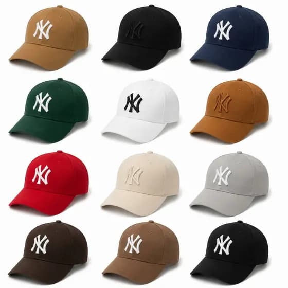 Boné Feminino NY New York Bordado Aba Curva Ajustavel Premium