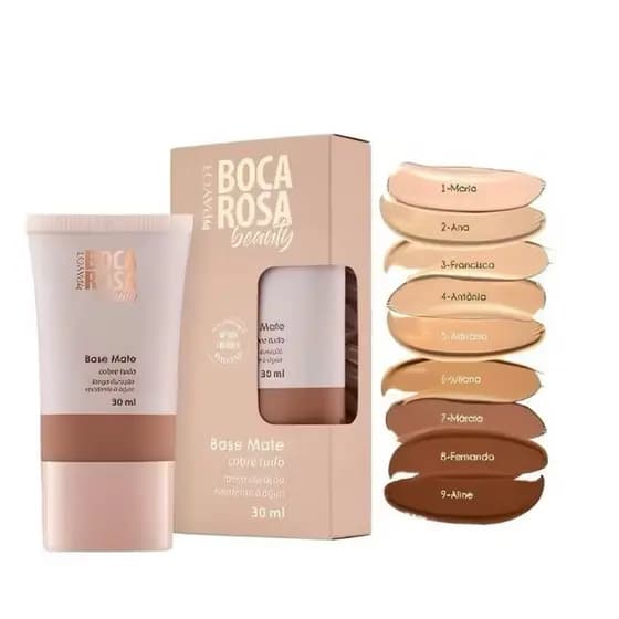 Base Mate Cobre Tudo 30ml Boca / Rosa Beauty