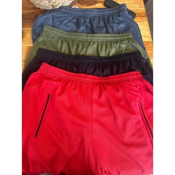 Shorts compressao 2 em 1 Treino Corrida academia leve Bolso interno Respiravel Alta performace Resistente versatil c