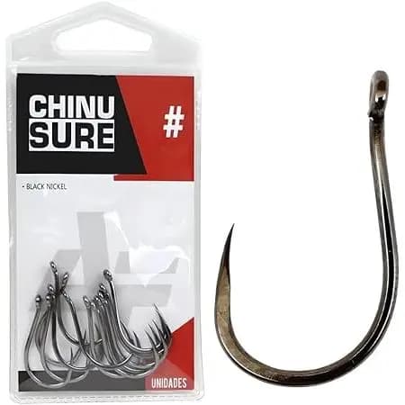 Anzol Chinu Sure Balck Nickel-albatroz