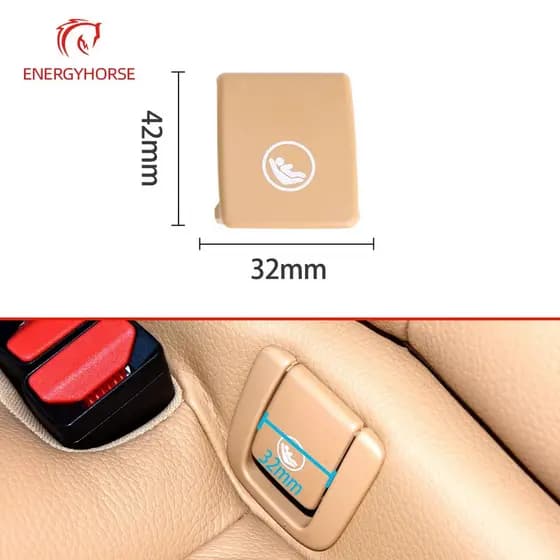 Para Volvo V60 XC40 XC60 Isofix Tampa De Montagem Traseiro Assento Da Criança Peças Reposição Do Carro