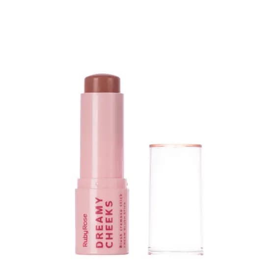 Blush Cremoso Stick Bastão Dreamy Cheeks Ruby Rose