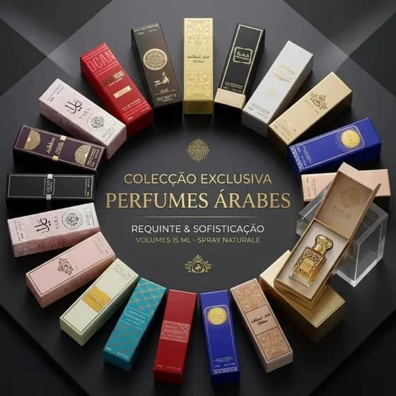 Perfumes Árabes Premium Secret’s 15ml Alta Fixação Longa Duração Luxo Importado Pronta Entrega