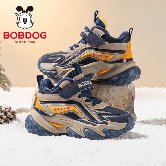 Bobo sapatos infantis meninos velo-velo sapatos de inverno meninos tênis de alta qualidade 2026 novo estilo crianças