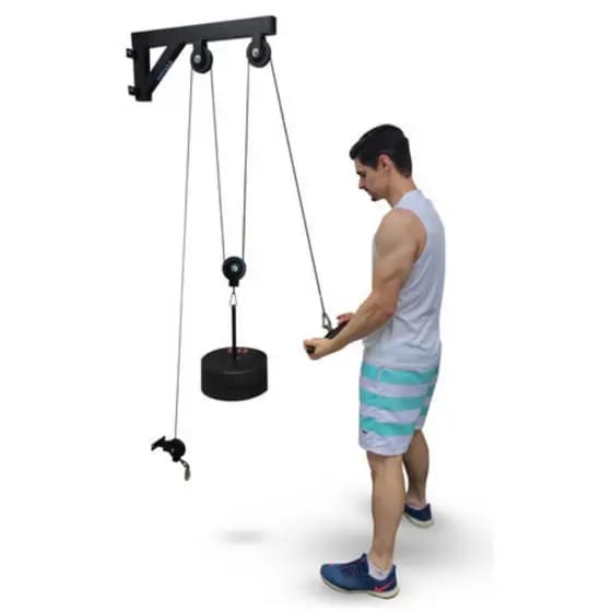 Mono Cross Over Musculação Treino Puxada Polia Alta E Baixa Fitness