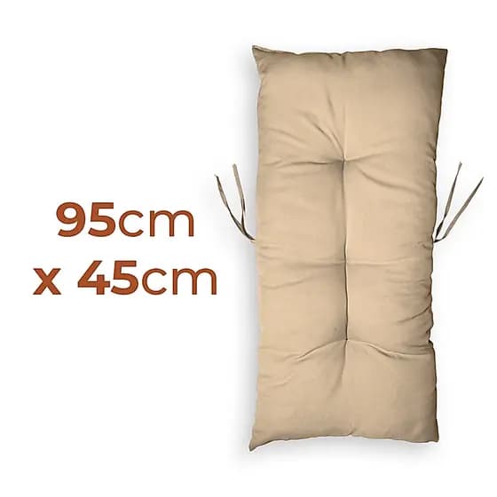 Almofada Futton 95x45cm para Bancos Cadeiras Poltronas Balanços Decorativo Oxford Cores Diversas