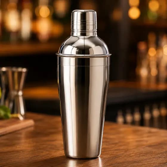 Coqueteleira Inox 500ml Profissional Shaker para Drinks Coquetéis Bartender Vedação Perfeita