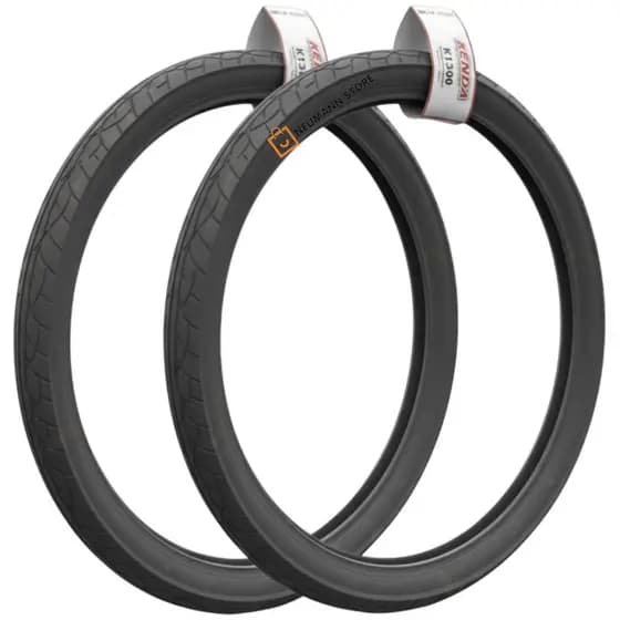 Par Pneus Bike 26x1.95 Slick K1300 Preto Uso Urbano Alta Qualidade