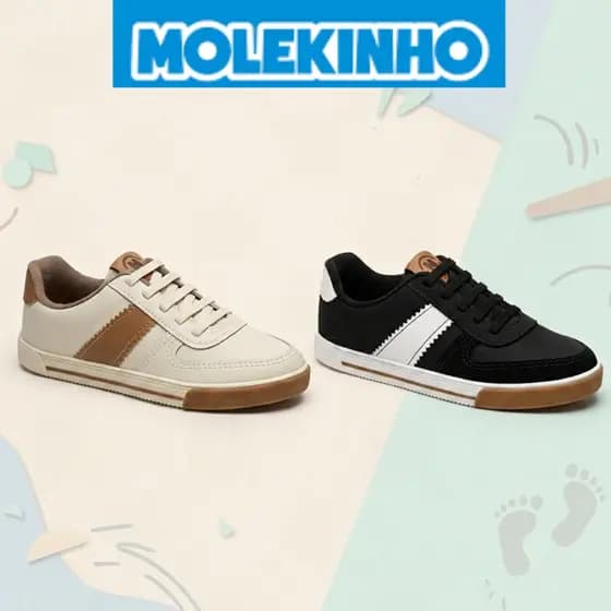 Tênis Infantil Menino Molekinho Escola Confortável Original | Lançamento Original Molekinho !