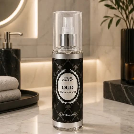Body Splash Árabe Oud Masculino 200ml