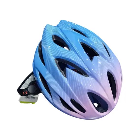 Capacete Infantil Elleven Kids Inmold Premium Cor Azul/roxo Tamanho P (49-54cm)