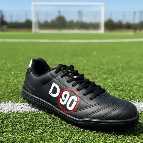 Chuteira Society Futebol de Campo Solado Costurado Borracha Leve