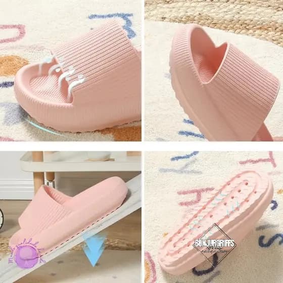 Chinelo nuvem infantil juvenil sandalia slide menino menina anatomico macio leve tal mãe tal filha