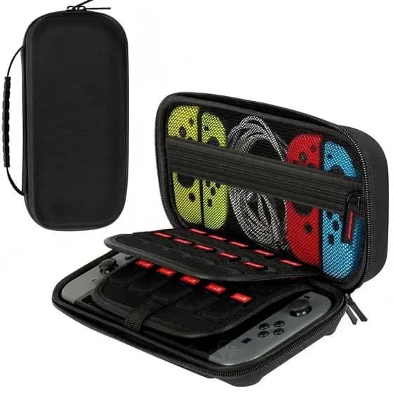 Estojo Case Capa Bolsa De Proteção e Transporte Para Nintendo Switch Padrão e Oled