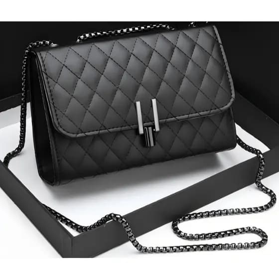 Bolsa Feminina Transversal Ombro Crossbody Passeio Alça Corrente Y