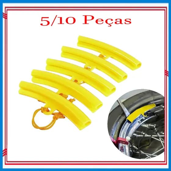 Conjunto de 5/10 peças protetor de roda de máquina de desmontagem de pneu de carro, ferramenta de proteção de roda de má