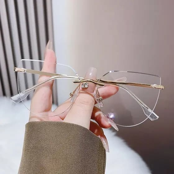 VisãoPerfeita
Óculos Transparente
óculos feminino sem grau
óculos sem armação feminino
óculos feminino sem armação