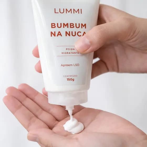 Polpa Hidratante Corporal Bumbum na Nuca 150g Efeito Glow Firmeza e Maciez