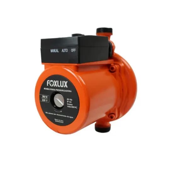 Bomba Pressurizadora Foxlux Água 360w 220v