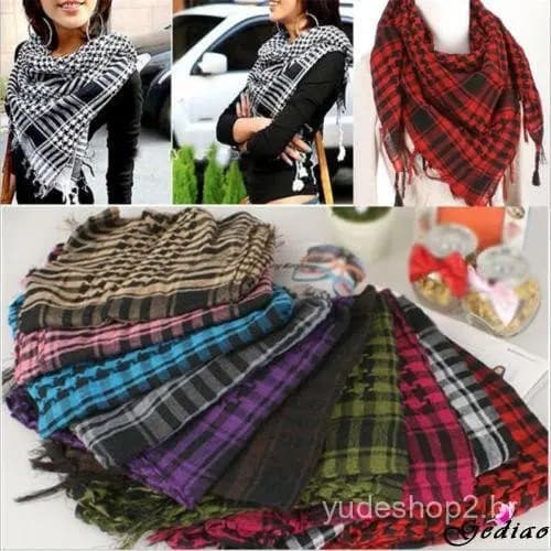 Lenço Ged/Unissexo Para Homens E Mulheres Shemagh/Keffiyeh/Palestaine