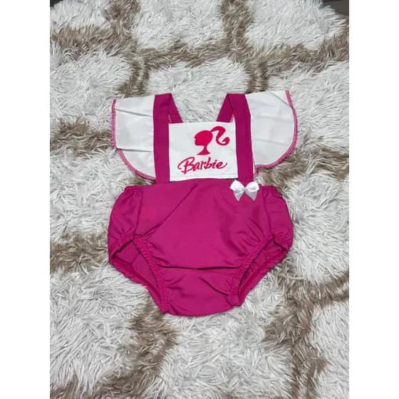 Romper da Barbie Body e Vestido - 1 a 11 meses