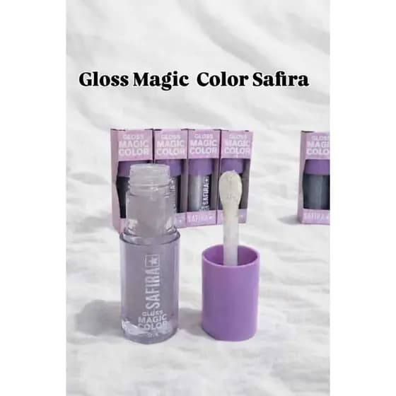 Gloss Labial Magic Color - Safira