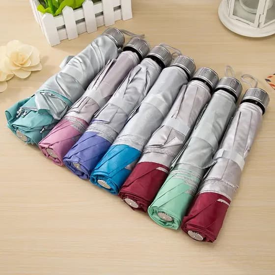 Guarda Chuva Sombrinha Bolsa Pequena Proteção Uv Original - Qualidade que Cabe na Bolsa