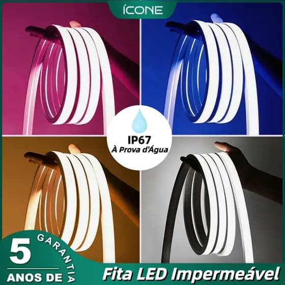 Flexível Fita Led 10 Metros 110V Fita Led Neon Iluminação Ambiente Para Casa/Carro