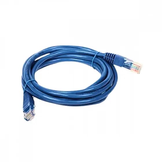 Cabo de rede 3 Metros Cat5e Crimpado RJ45 Lan Internet Kapbom KAP-W-3M