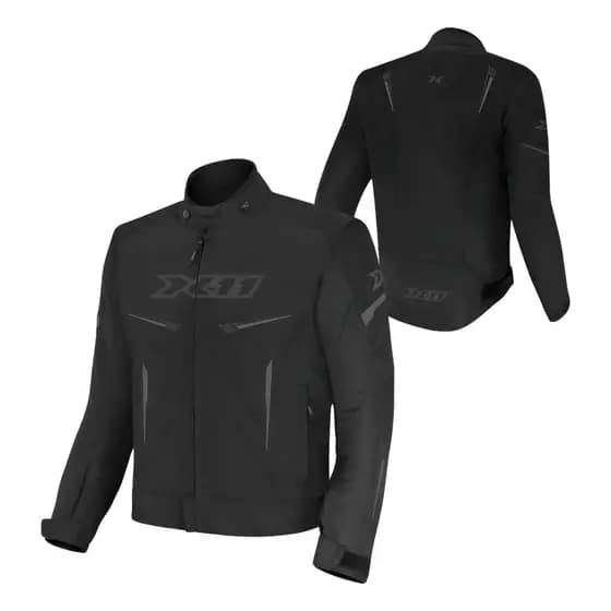 Jaqueta X11 Guard 3 Masculina Preto Com Proteção Impermeavel