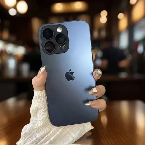 LANÇAMENTO Capa Capinha Glass Luxo Premium Fosca Cromada Para iPhone 11 12 13 14 15 16 PRO PROMAX